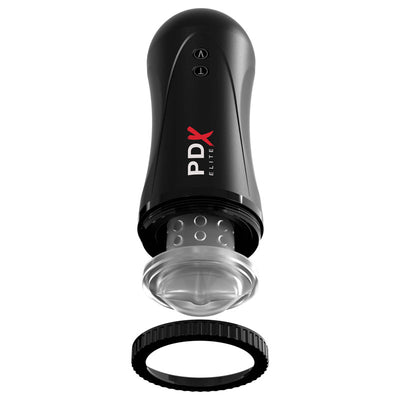 Pipedream Extreme Toyz Elite Moto Stroker - Black Powered Masturbator