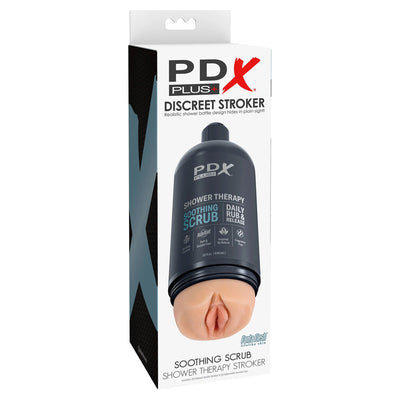 PDX Plus Shower Therapy - Soothing Scrub - Flesh
