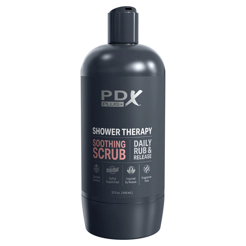 PDX Plus Shower Therapy - Soothing Scrub - Tan