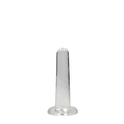 REALROCK Non Realistic Dildo With Suction Cup - 13.5 cm - Clear 13.5 cm Dong