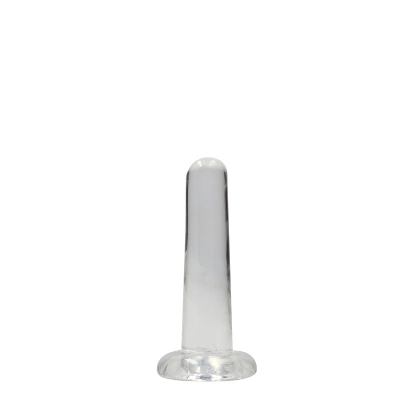 REALROCK Non Realistic Dildo With Suction Cup - 13.5 cm - Clear 13.5 cm Dong