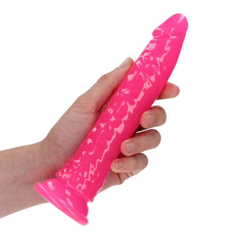 REALROCK 18 cm Slim Glow in the Dark Neon - Pink - Glow in Dark Pink 18 cm (7&