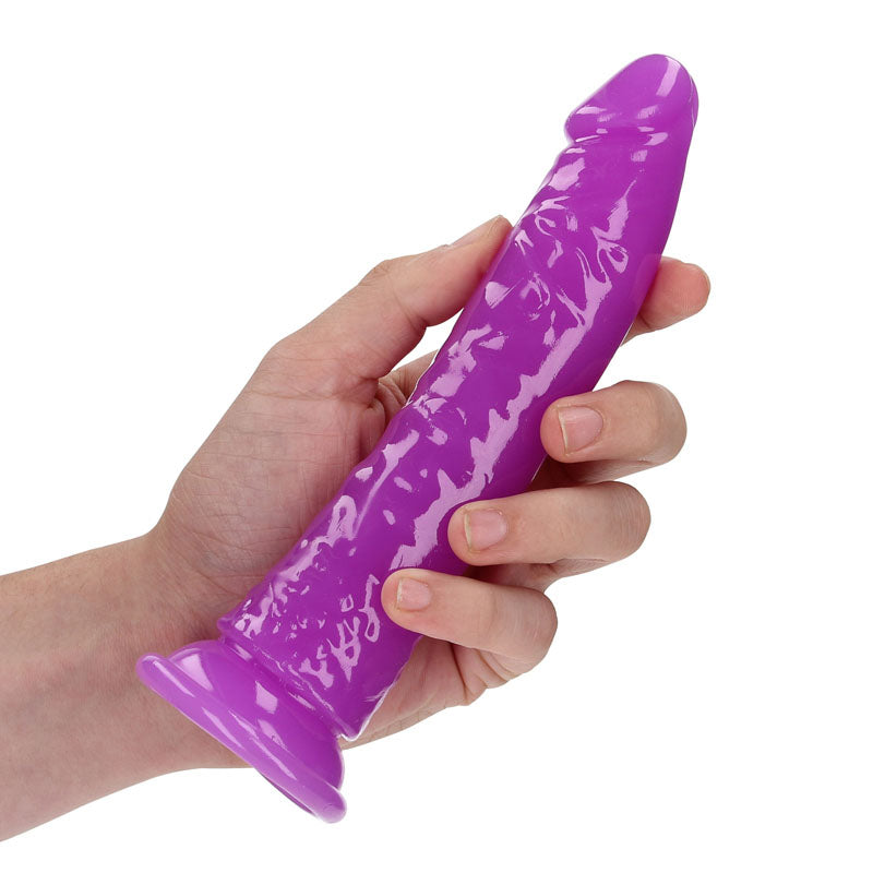 REALROCK 18 cm Slim Glow in the Dark Neon - Purple - Glow in Dark Purple 18 cm (7&