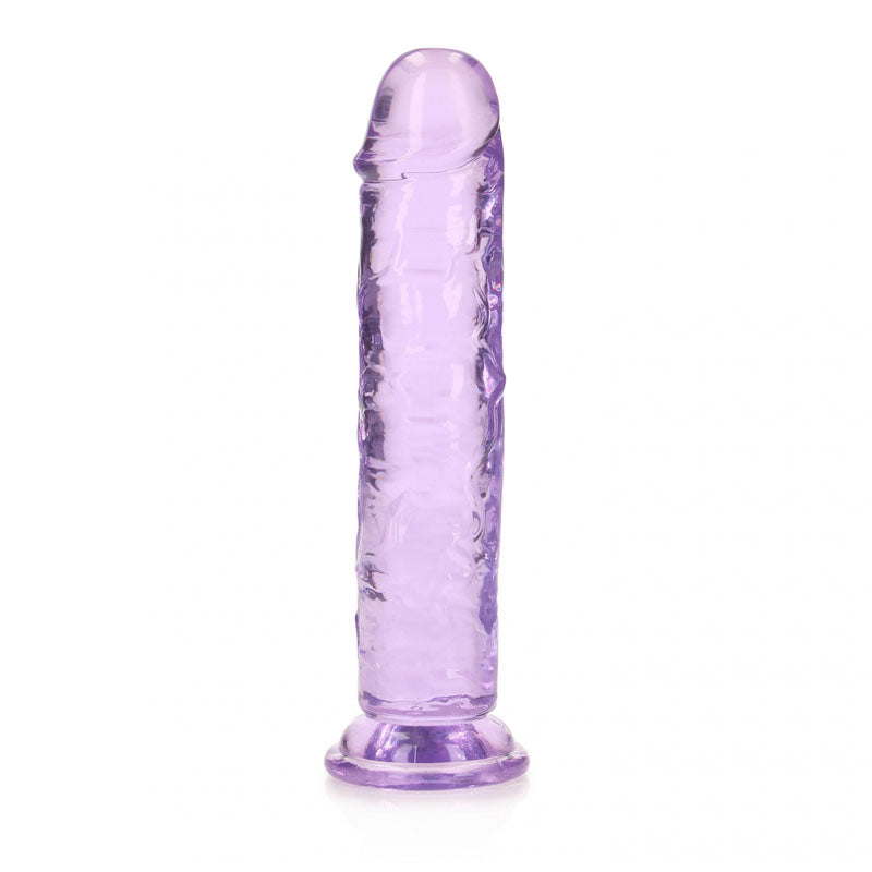 REALROCK 20 cm Straight Dildo - Purple - Purple 20 cm (8&
