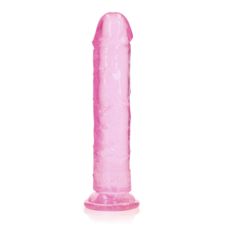 REALROCK 25 cm Straight Dildo - Pink - Pink 25 cm (10&