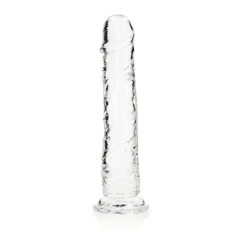 REALROCK 31 cm Straight Dildo - Clear - Clear 31 cm (11&