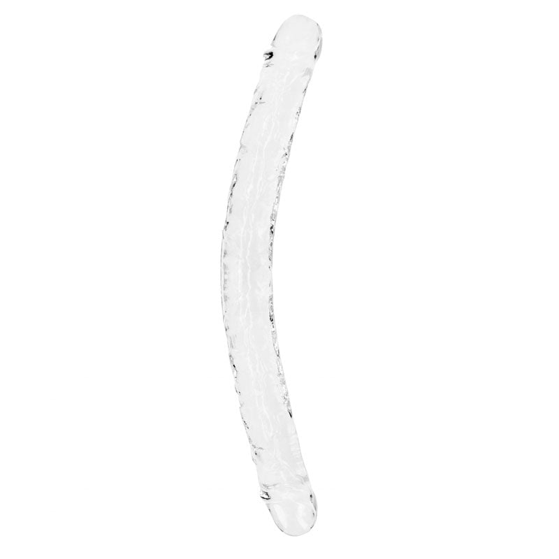 REALROCK 45 cm Double Dong - Clear - Clear 45 cm (18&