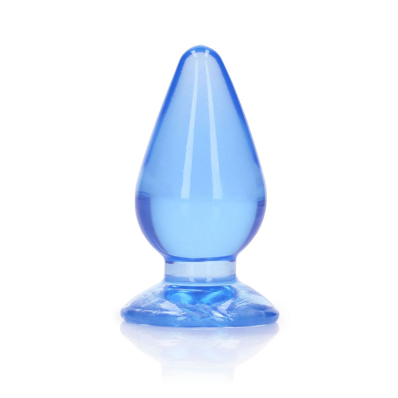 REALROCK 9 cm Anal Plug - Blue - Blue 9 cm (3.5&