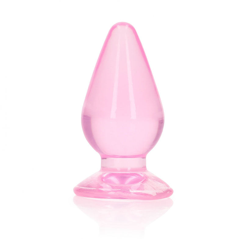 REALROCK 9 cm Anal Plug - Pink - Pink 9 cm (3.5&