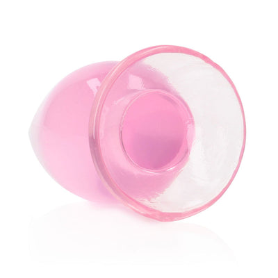 REALROCK 11.5 cm Anal Plug - Pink - Pink 11.5 cm (4.5'') Butt Plug