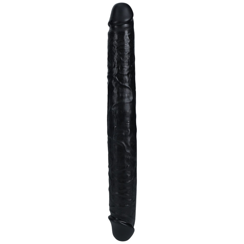 REALROCK 35cm Thick Double Dildo - Black