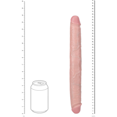 REALROCK 35cm Thick Double Dildo - Flesh