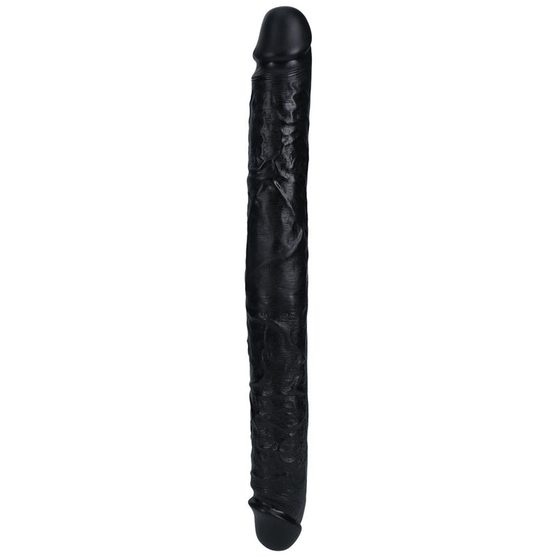 REALROCK 40cm Thick Double Dildo - Black