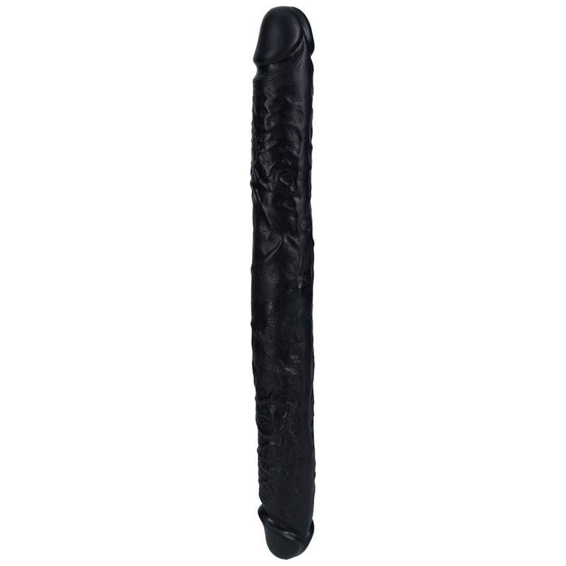 REALROCK 40cm Thick Double Dildo - Black