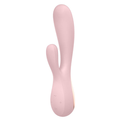 Satisfyer Mono Flex - Mauve App Controlled USB Rechargeable Rabbit Vibrator