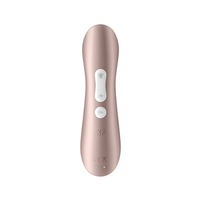 Satisfyer Pro 2+ - Touch-Free USB-Rechargeable Clitoral Stimulator with Vibration