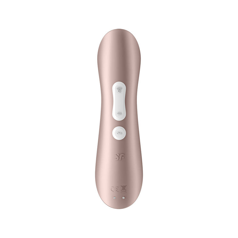 Satisfyer Pro 2+ - Touch-Free USB-Rechargeable Clitoral Stimulator with Vibration