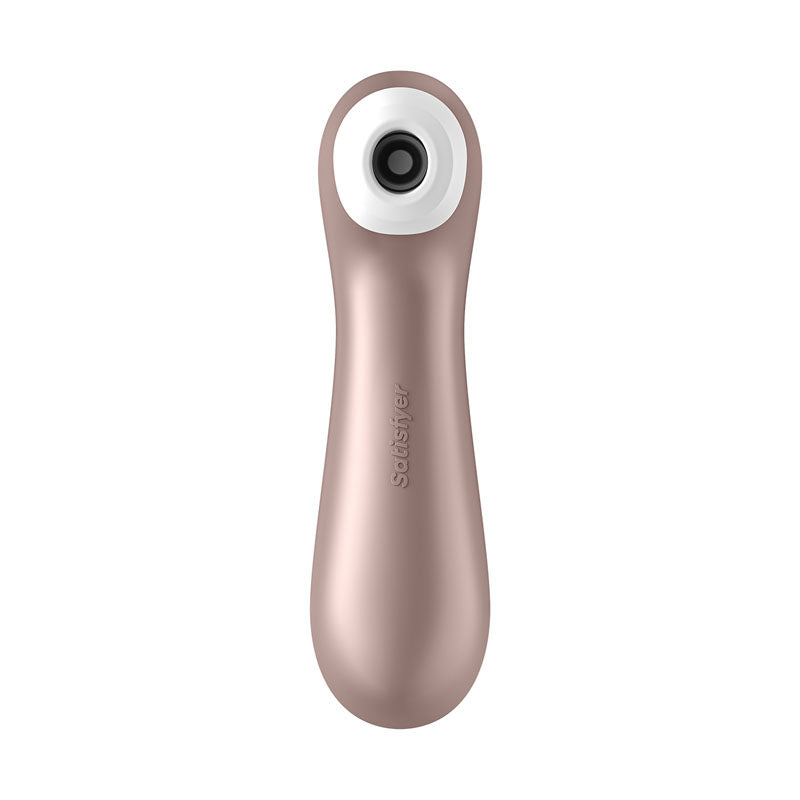 Satisfyer Pro 2+ - Touch-Free USB-Rechargeable Clitoral Stimulator with Vibration