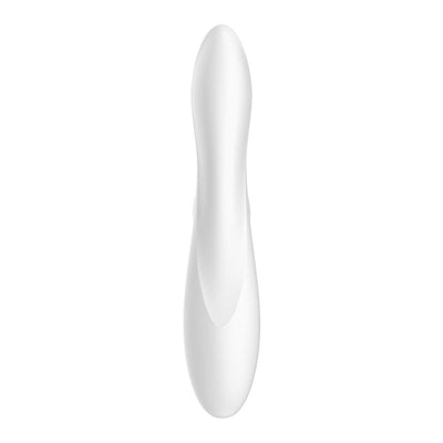 Satisfyer Pro + G-Spot - White 22 cm USB Rechargeable Rabbit Vibrator with Touch-Free Clitoral Stimulator