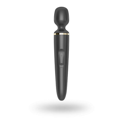 Satisfyer Wand-er Woman - Black USB Rechargeable Massager Wand