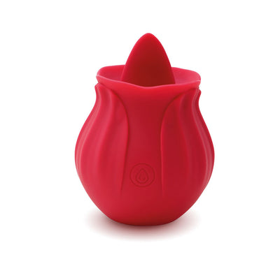 Skins Rose Buddies - The Rose Lix - Red USB Rechargeable Flicking Rose Stimulator