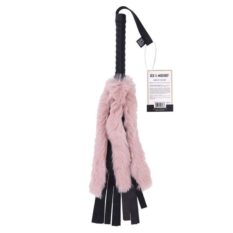 Sex & Mischief Brat Faux Fur Flogger