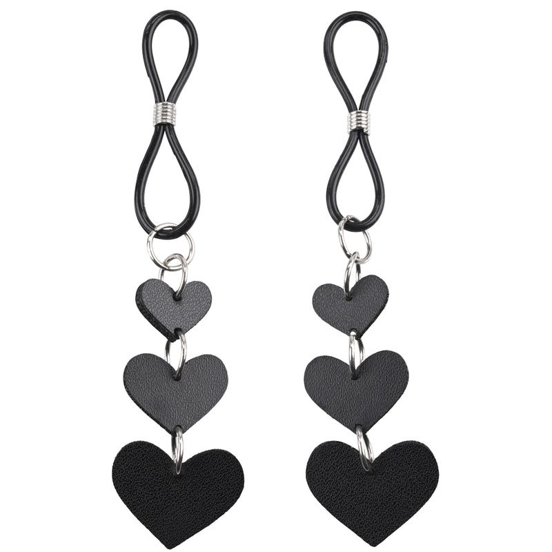 Sex & Mischief Heart Nipple Ties