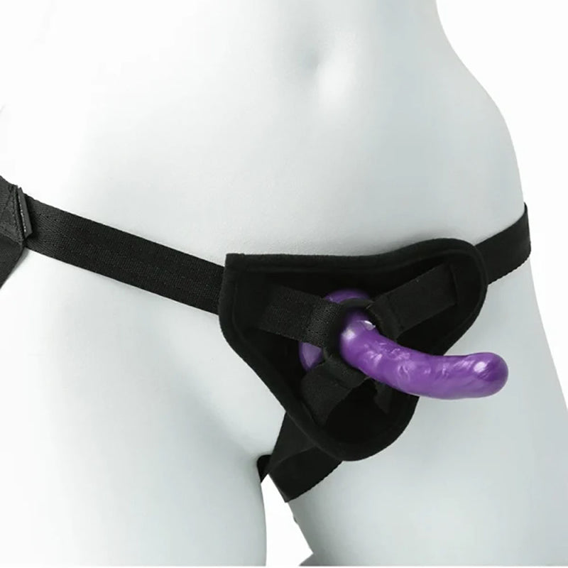 Sex & Mischief Strap-On & Silicone Dildo Kit