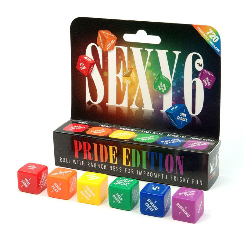 Sexy 6 - Pride Edition - Couples Dice Game