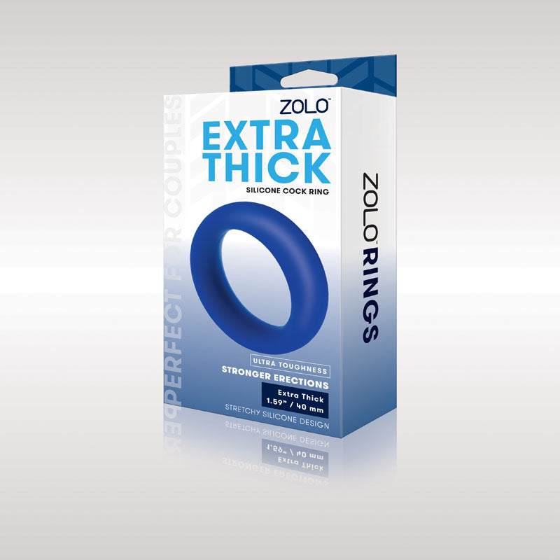 Zolo Extra Thick Silicone Cock Ring