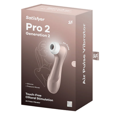 Satisfyer Pro 2 - Rose Gold - Touch-Free USB-Rechargeable Clitoral Stimulator